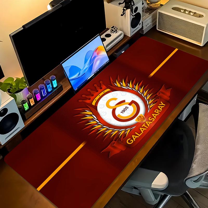Galatasaray S.K Print Cushion Non-slip Laptop Tablet Big Mousepad XXL Mat Mini PC Playmat With Lock edge