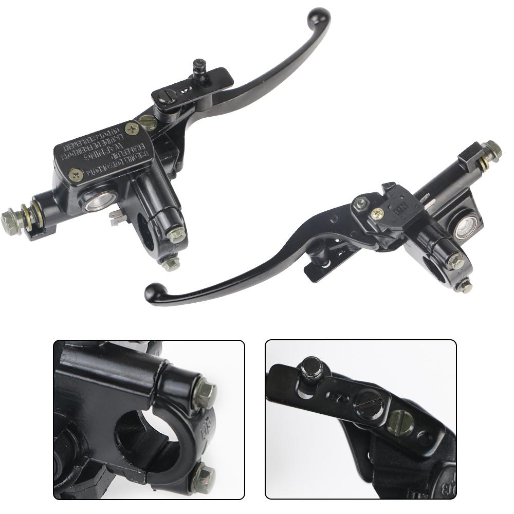 With Brake Pump Motorcycle Clutch Lever Cylinder Hydraulic Brake Lever For 50cc-250cc Dirt Bike ATV Four-wheel Moto Left/RightGood product