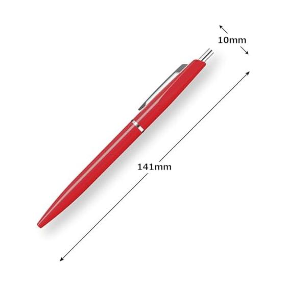Anterique Mechanical Pencil 0.5mm Fire Red MP1SFR Cushion Slide Mechanism