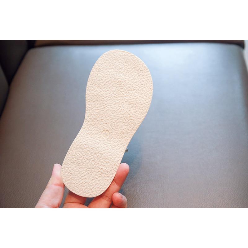 Sandaler för flickor, Sommarens Nyheter, Mjuka Halkfria Plattfotade Strandskor, Trendiga Prinsesskor för Äldre Barn