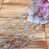Seven-Color Transparent Crystal Bead Curtain for Wedding and Christmas Tree Decoration