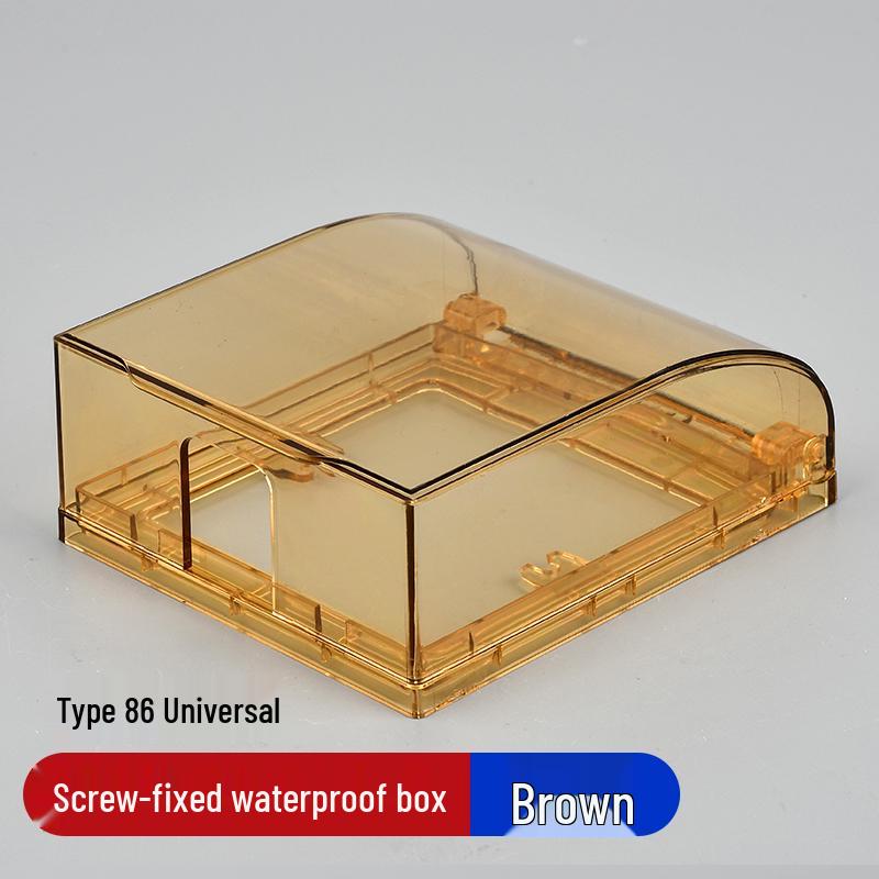 Outdoor Recessed Weatherproof Socket Cover with Screw Installation