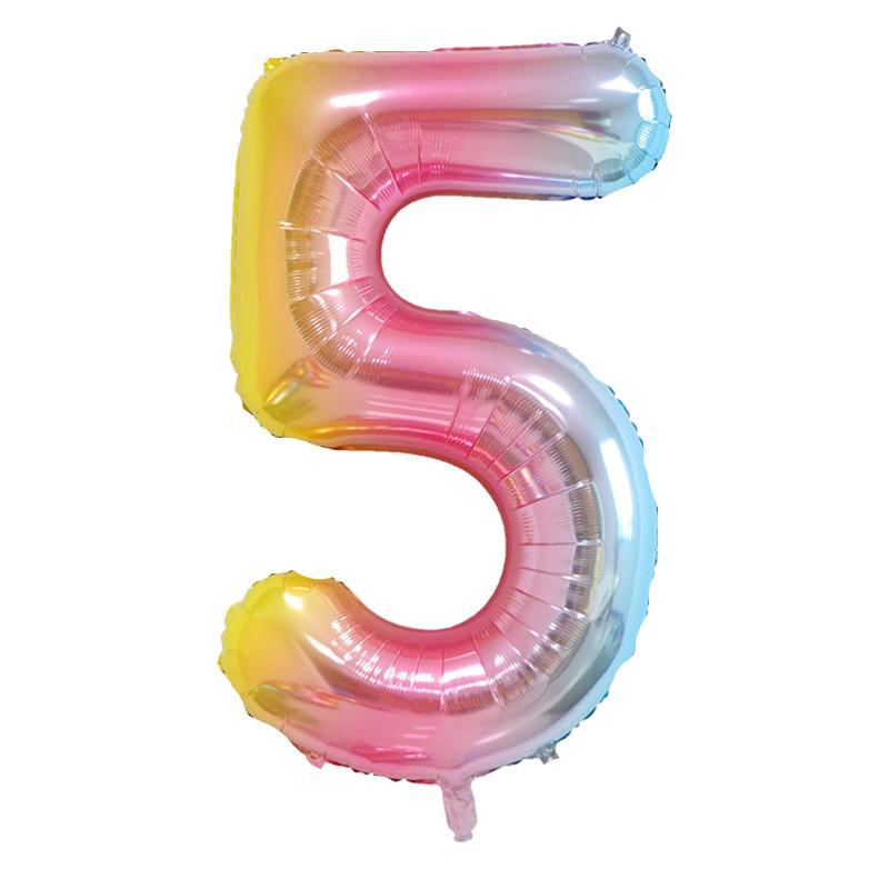 

40inch White rose gold pink blue Number Balloons 0 1 2 3 4 5 6 7 8 9 Foil Balloon Wedding Birthday Party Decoration Baby Shower Supplies