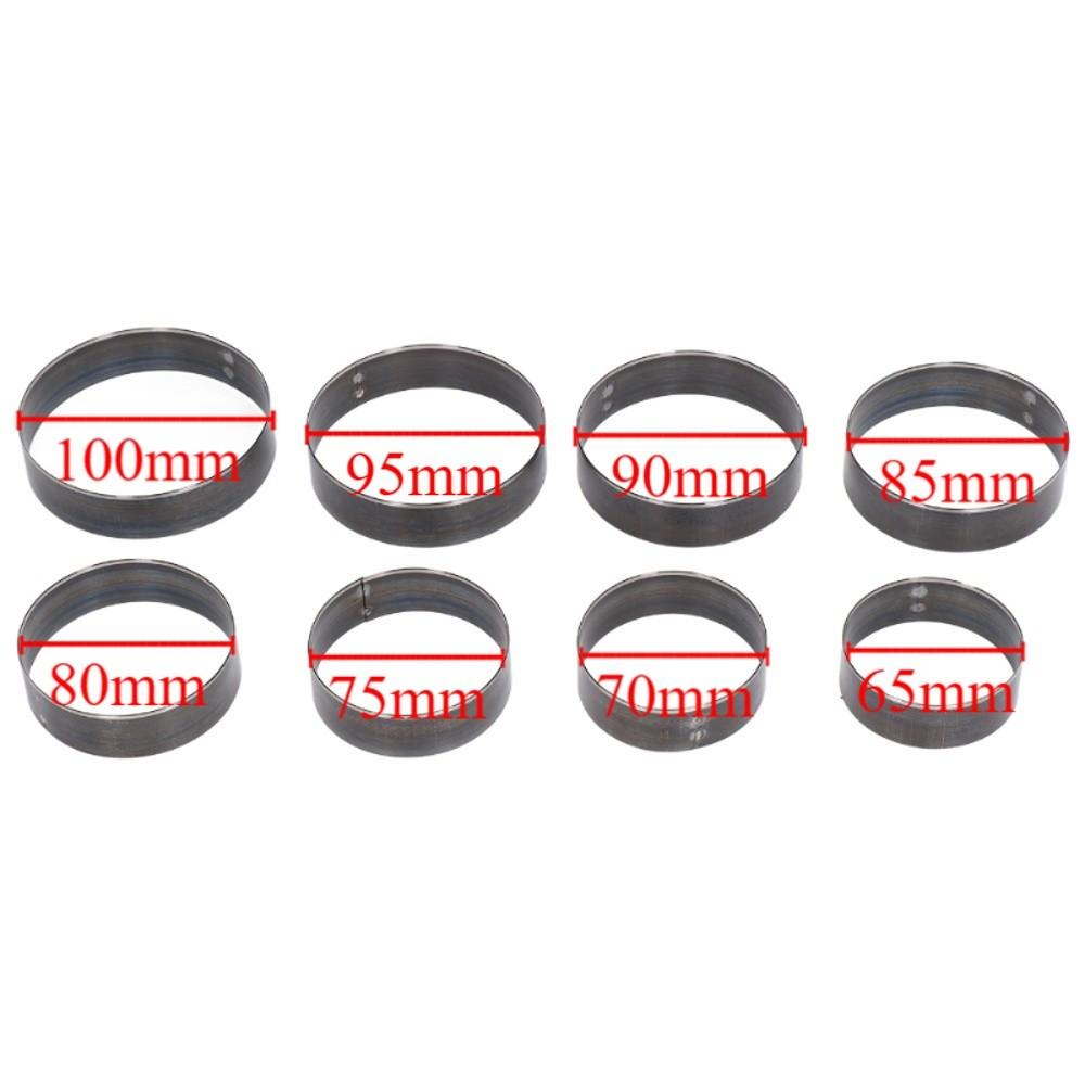 8 ks s pouzdrem Kožené děrovací nářadí Kulatý tvar Dutý děrovací nástroj pro DIY ruční výrobu