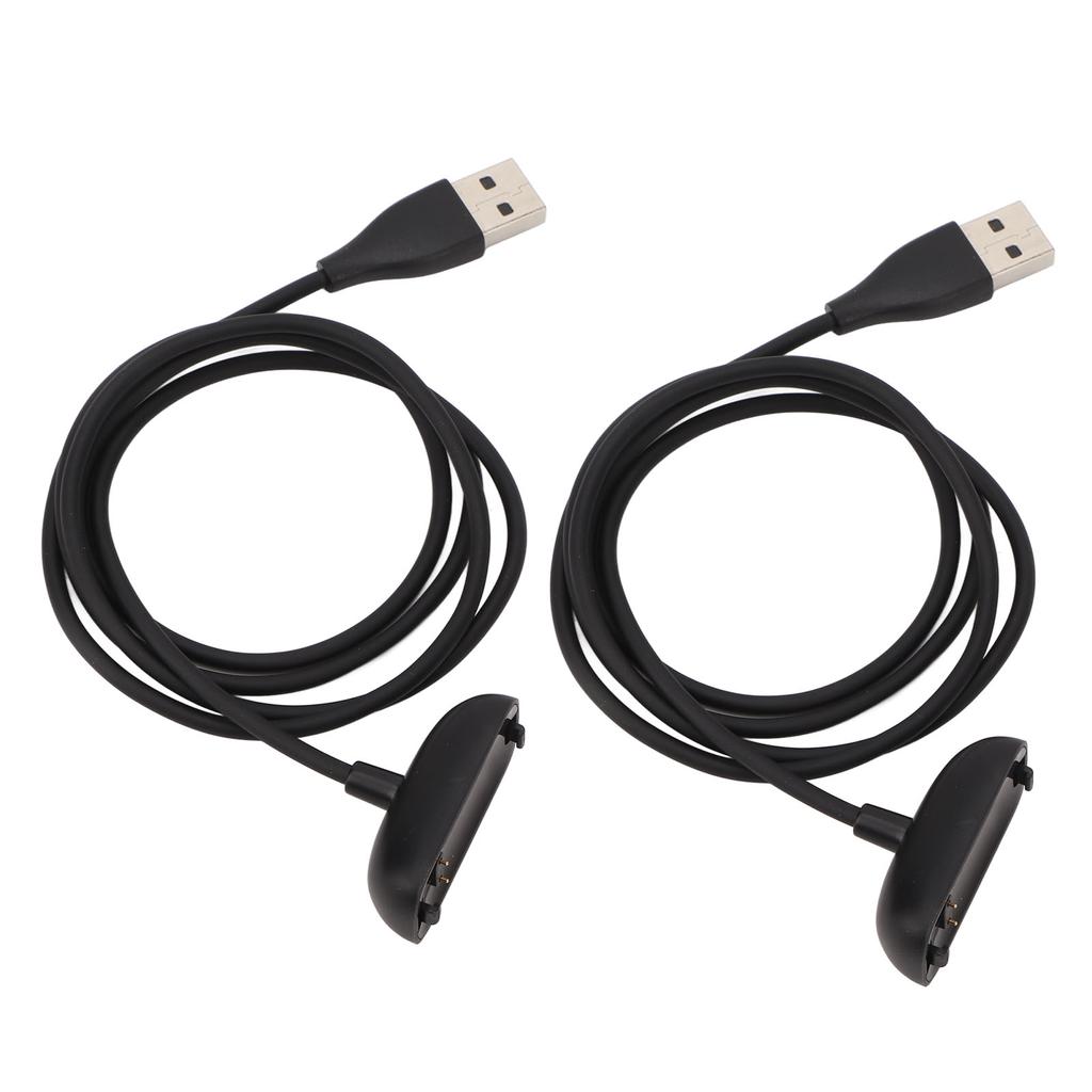 2 PCS Smartwatch Charging Cable for Fitbit Inspire 3 Smart Fitness Bracelet Watch Charger Spare Parts