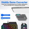 Controller Gamepad Mobile Tastiera da Gioco Mouse Convertitore Bluetooth per Adattatore di Gioco IOS Android, Mix SE