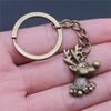 Christmas Day Holiday Festive Keychain for Men New Arrival Casual Graduation Gift Vintage Wallet Accessory