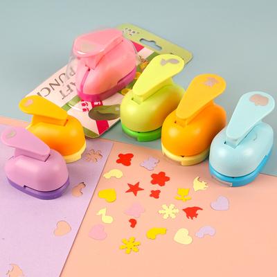 1Pcs Mini Scrapbook Punches Handmade Cutter Card Craft Calico Printing DIY Flower Paper Craft Punch Hole Puncher Shape