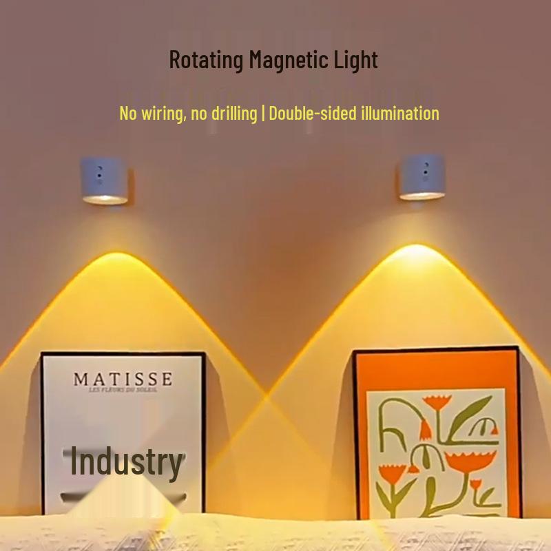 Wireless Remote Control Bedside Night Light – Eye-Friendly Table Lamp for Reading and Baby Feeding