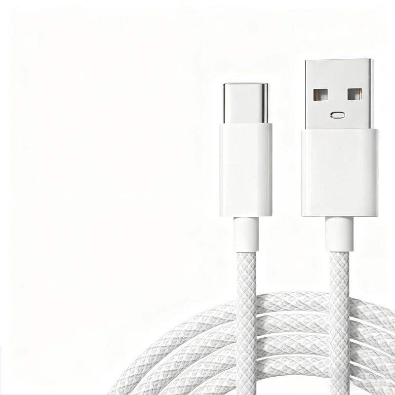 Braided USB To Type-C Fast Charging Cable for iPhone 17/16/15 CarPlay
