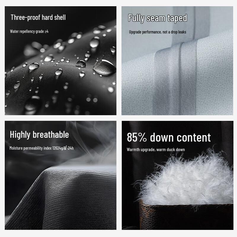 Navigare Men's 3-in-1 Down-Lined Windbreaker Jacket