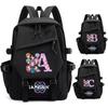 26 English Letter Kpop Demon Hunters Printed Backpack for Teenager Boy Gril Schoolbag Children Waterproof Bookback Waterproof Travel Bag Kid Gift