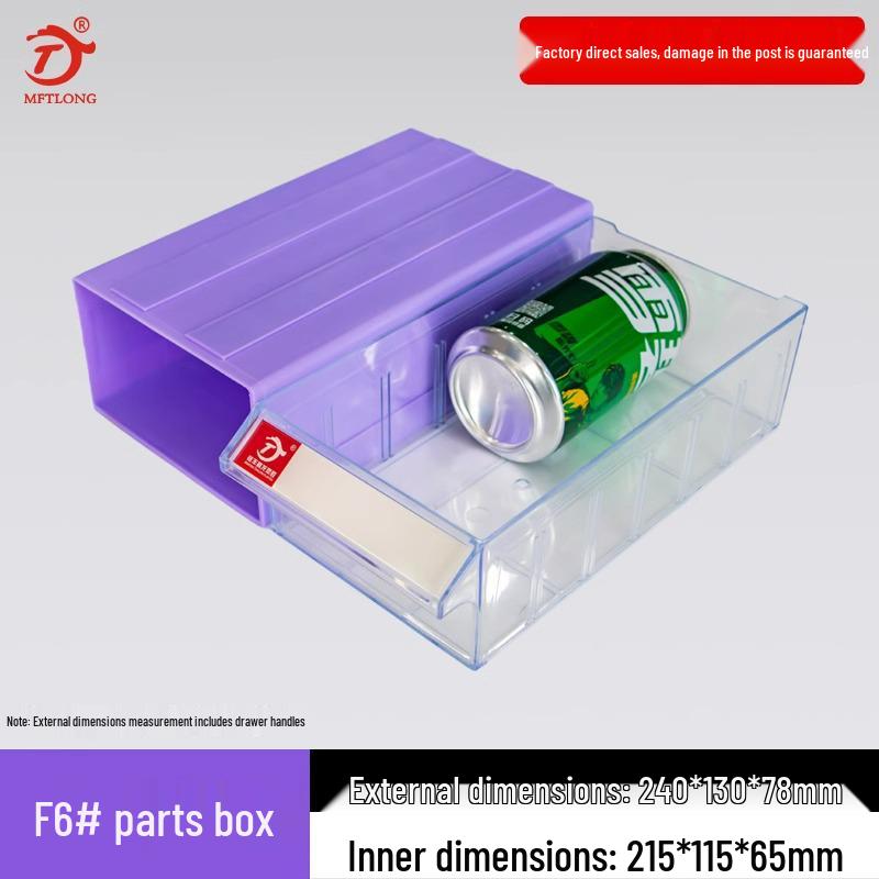 Desktop Drawer-Type Organizer Box, Thickened Storage Cabinet for Components and LEGO Bricks