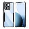 Minimalist Transparent Ultra Slim Case For OPPO Reno 15 14 13 12 11 F Pro Shockproof TPU Soft Frame Acrylic Black Protect Cover