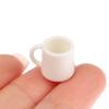 4Pcs/Set 1:12 Dollhouse Miniature Cup White Mug Water/Drink Cup Tea Cup Doll Toy