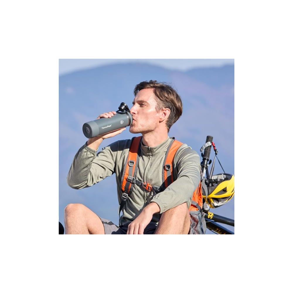 [TAKEYA Official] Thermoflask Lite 117L (1170ml) Ice Green - Insulated Water Bottle, Direct Drink