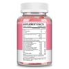 Hydrolysiertes Kollagen (Typ I II II V X), Biotin, Keratin, 60 Gummibärchen pro Flasche