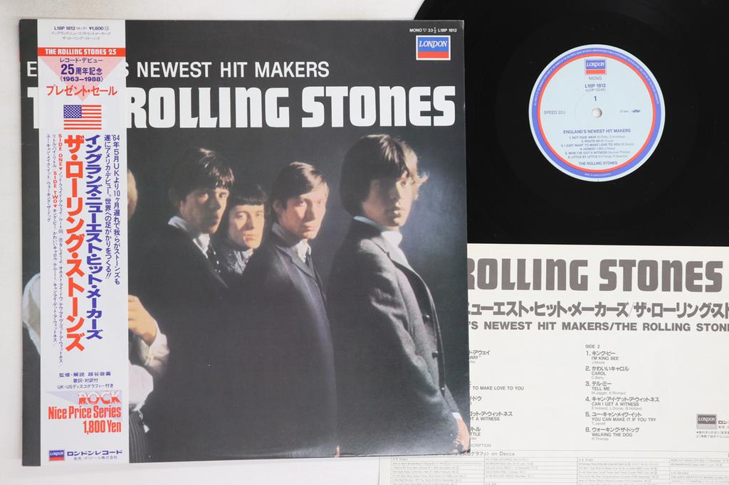 LP Record ROLLING STONES - England's Newest Hit Makers L18P1812 LONDON 1988 Japan Obi Rock Used