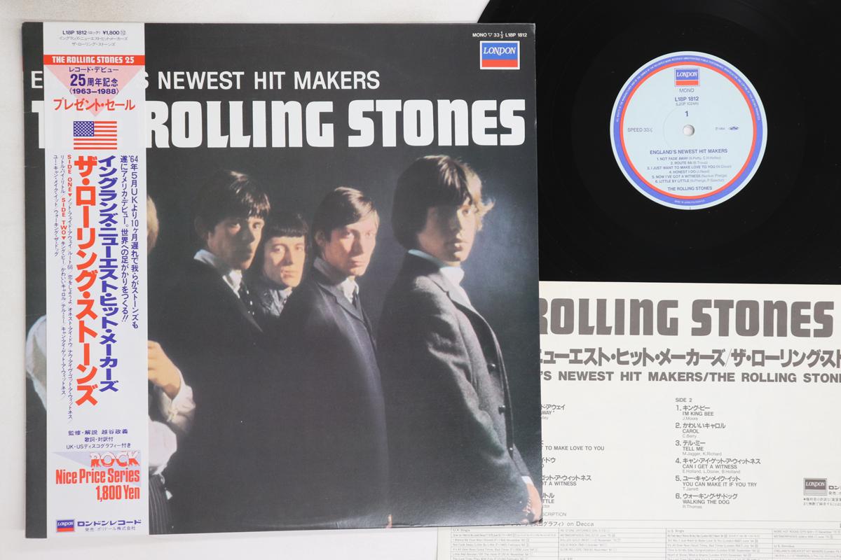 

LP Record ROLLING STONES - England s Newest Hit Makers L18P1812 LONDON 1988 Japan Obi Rock Used
