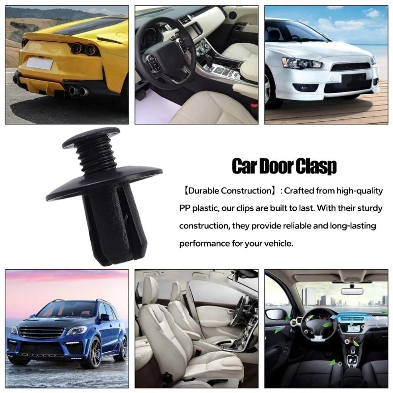 Rebites de Expansão de Plástico Fixadores Parafuso Universal Carro Motocicleta Pára-choques Fender Rebite Fivela C20 8mm Furo Plástico Push Pin Clipes