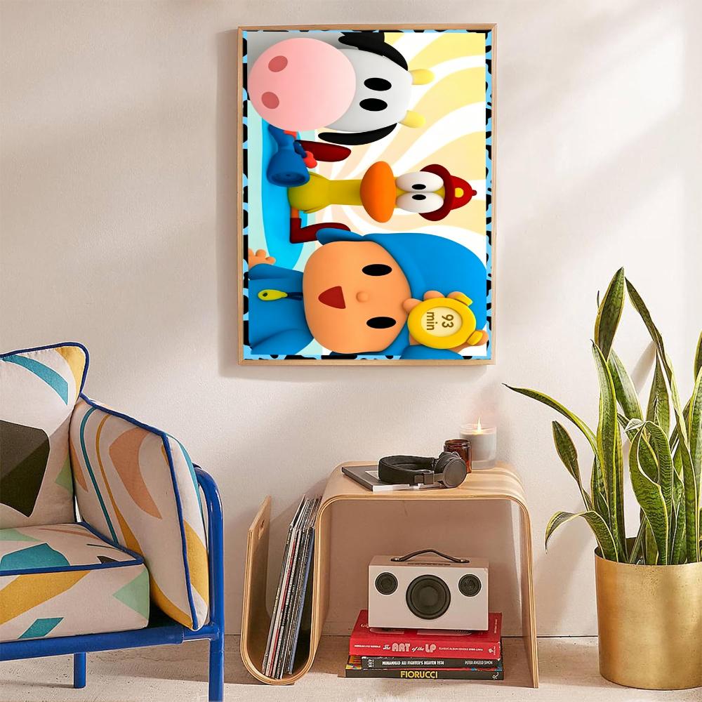 Pocoyo 5D Diamond Painting Round Diamond Rhinestones Mosaic Diamond Embroidery Wall Paintings Rhinestones Gift Frameless