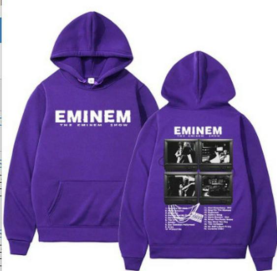 Eminem Welttournee 2025 Hoodie - Unisex Herrenmode Pullover Sweatshirt