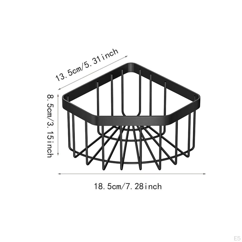 Spülbecken Ecke Schwammhalter Hängekorb Geschirrtuchhalter Zuhause mit Aufklebern Vielseitig Edelstahl