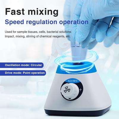 4500RPM Mini Vortex Mixer Laboratory Tattoo Pigment Nail Polish Liquid Ink Mixer Shaker Lab Mixer 50ml Lab Equipment