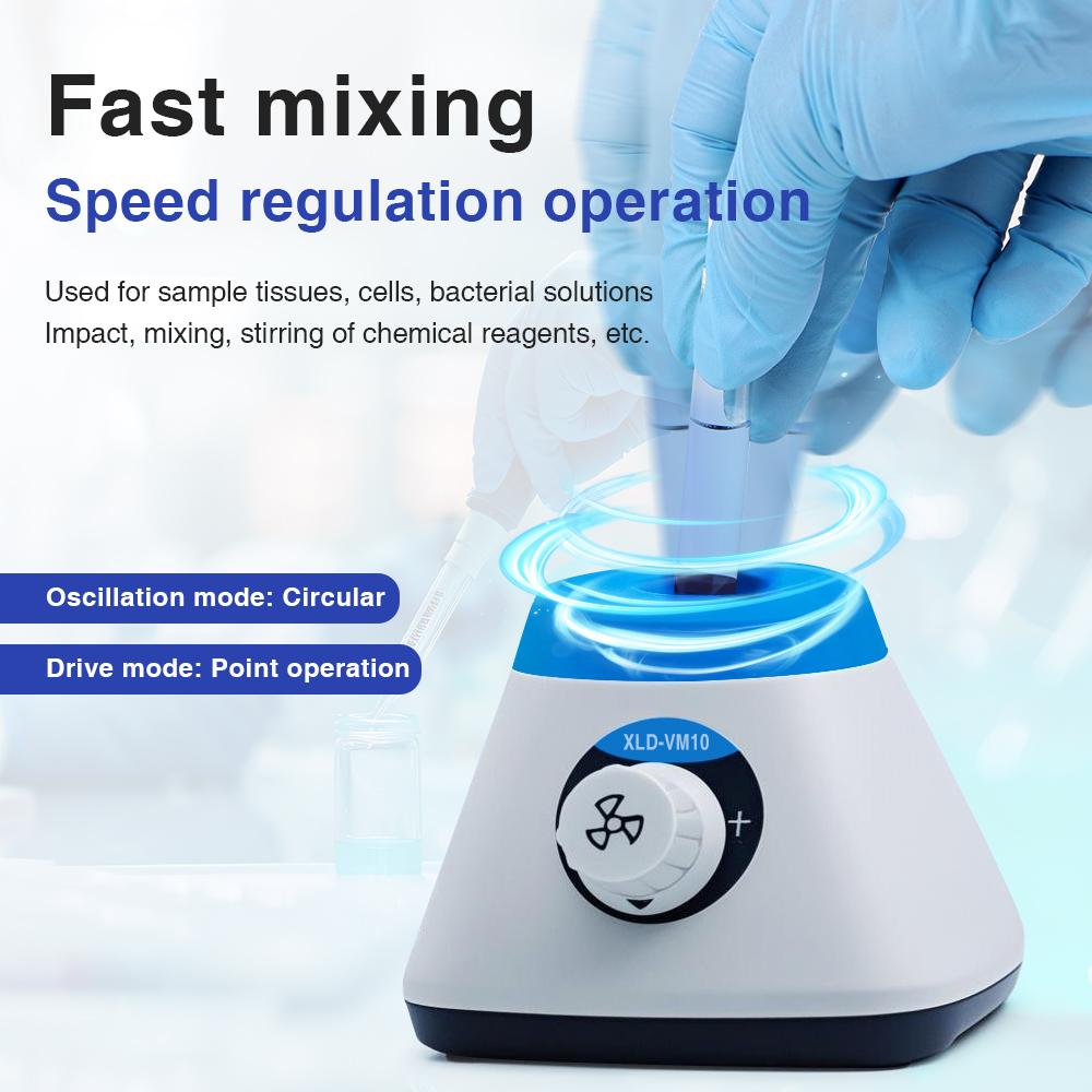 4500RPM Mini Vortex Mixer Laboratory Tattoo Pigment Nail Polish Liquid Ink Mixer Shaker Lab Mixer 50ml Lab Equipment