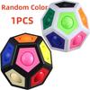 Alien Decompression Puzzle Polygon Press Rainbow Magic Ball 12 Hole Adult Rubik Cube Decompression Creative Toy