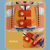 Expanding Brain Thinking Baby Busy Board Learn Dress 3D Activity Books  Basic Life Skills