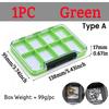 1PC Fly Fishing Box Multi-style Foam/Compartment Tackle Case Waterproof Transparent Hook Lure Storage Box for Trout Bass Angling