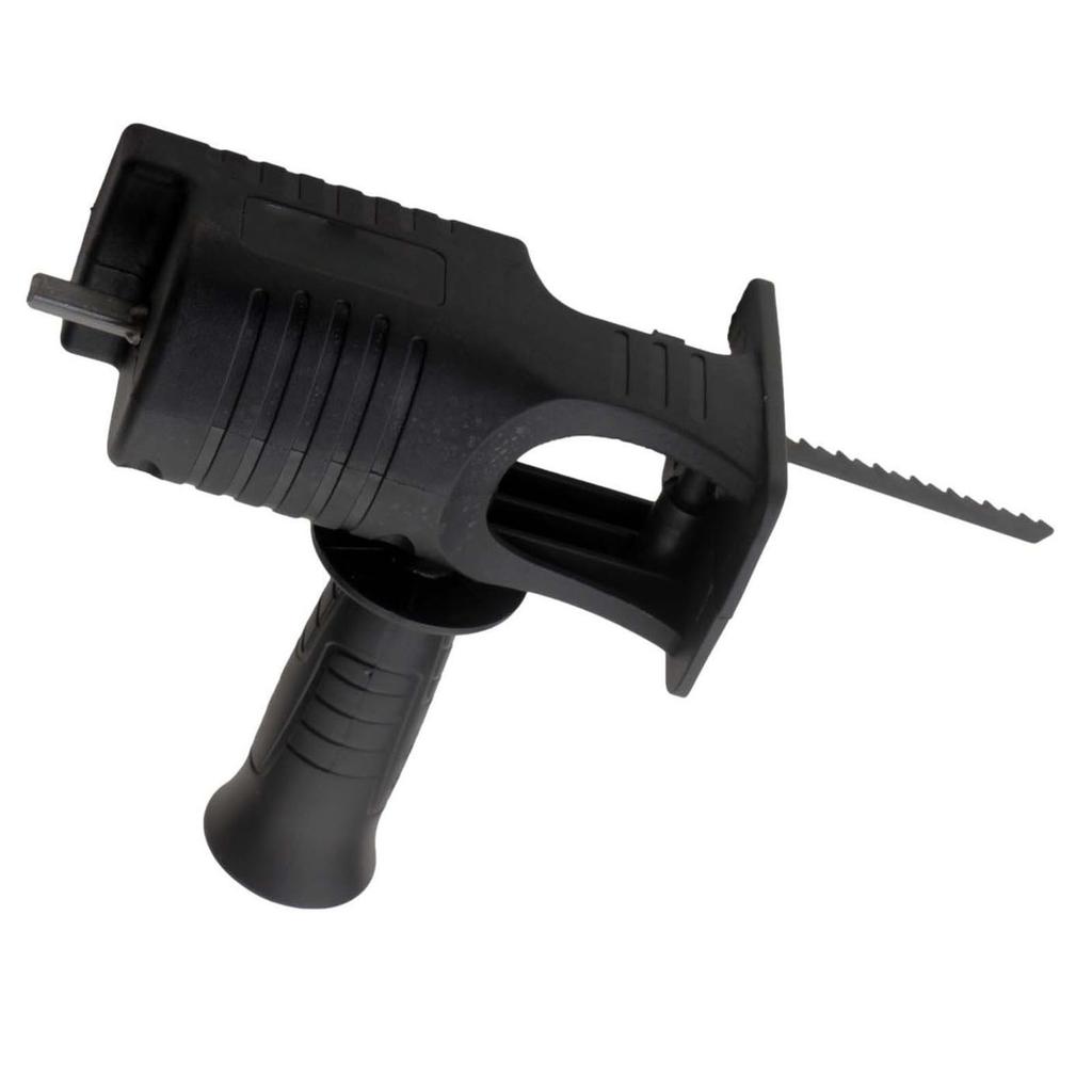 Electric Drill To Saw Converter Chainsaw Conversion Head Reciprocating Saw Adaptor with 3 Blades Removable Handle