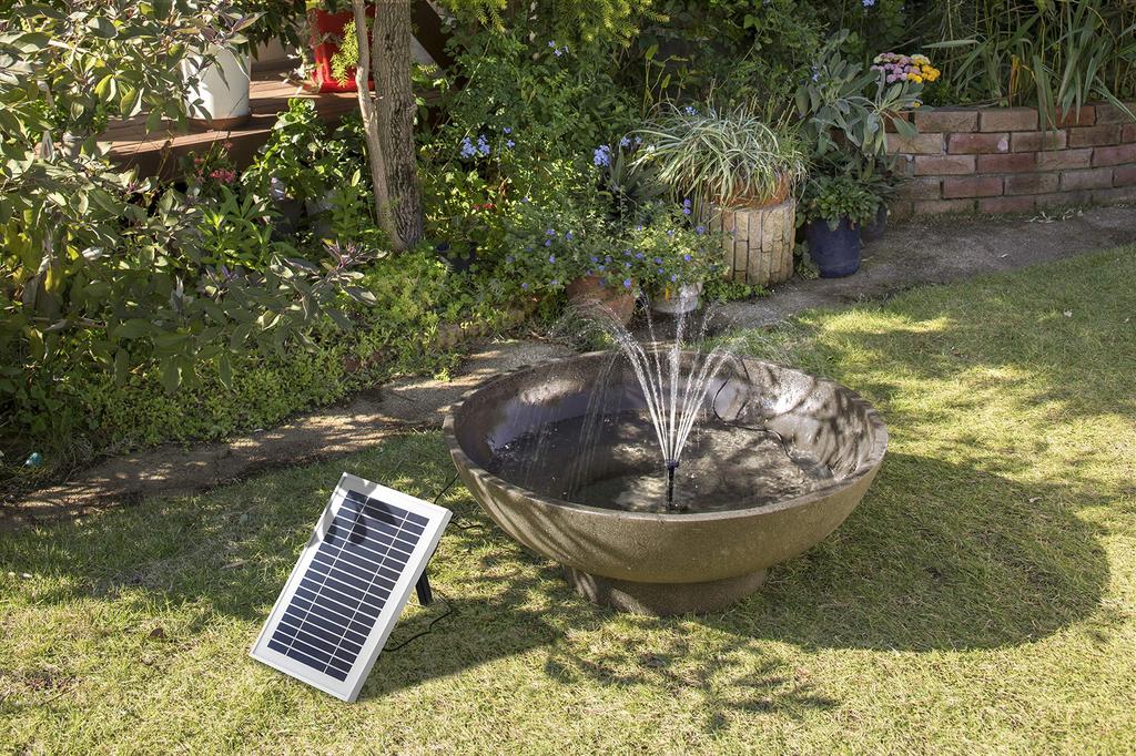 Takasho Solar Mermaid 250 Fountain Set (with LED) STM-250S