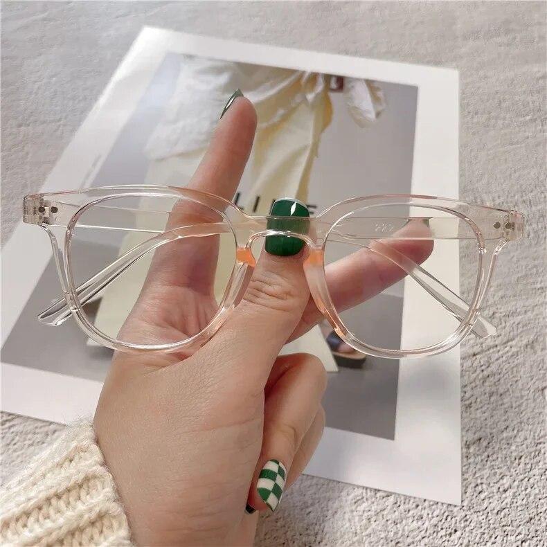 Blue Light Blocking Glasses Fashion Eyeglasses Square Radiation Protection Computer Glasses Frame