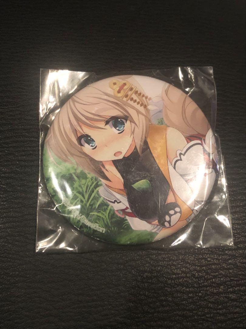 

[USED] Super rare Sengoku Koihime Maeda Inuko can badge