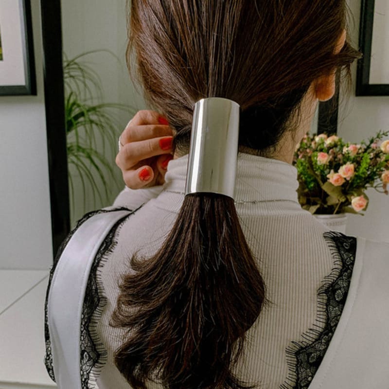 SUNDAY DISCO CLUB NATALIE HAIRPIN SILVER