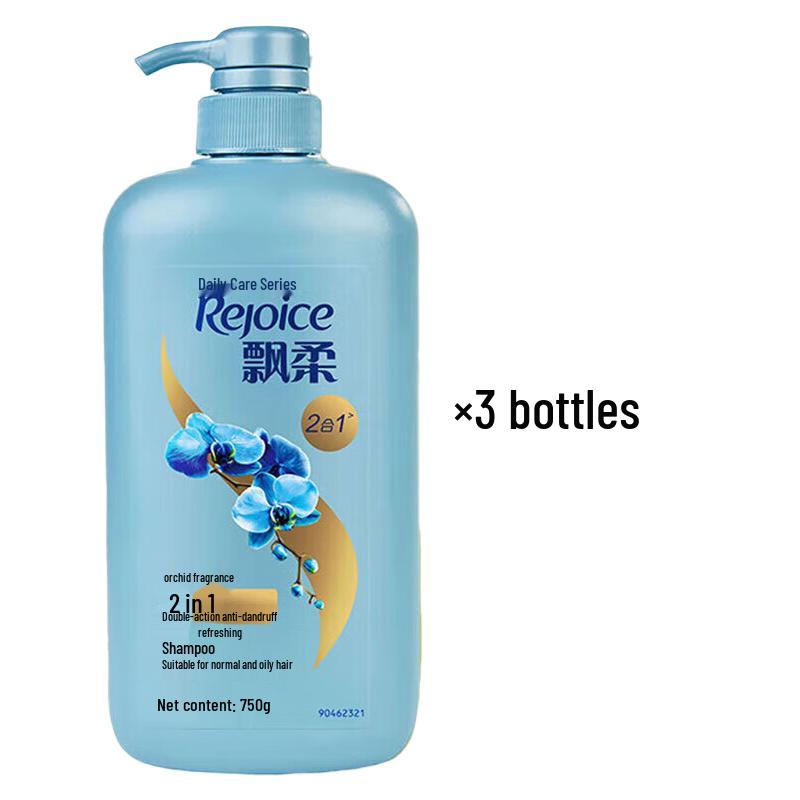 Rejoice Daily Care Anti-Dandruff Refreshing Shampoo - 3 x 750g