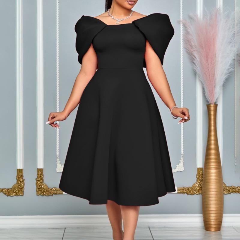Women's new fashion temperament elegant sexy banquet dress African dress