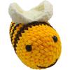 CHEZBABY Crochet Stuffed Animal Toys Soft Valentine’s Day Birthday for Women Men Toddler Kids (Bee, Large)