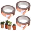Copper Tape Against Snails 30/50/70mm Self-Adhesive Shielding Tape Self-Adhesive Snail Repellent Snail Trap for Plant Protection