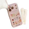Large Window Side Love Heart Soft Case for Apple 17 Pro Max - Full Coverage for Models 16, 15, 14, 13, 1716 Dopamine