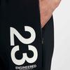 Air Jordan 23 Flight Space Cotton Sports Casual Pants Men Bottoms Black BQ4645-010