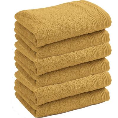 Set of 24 "Spa" Terry Toweling Guest Towels 30 X 50 Cm / 400 Gr/m² - "Spa" Corn Yellow