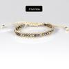 Bohemian Handmade Woven Crystal Beaded Friendship Bracelet for Women