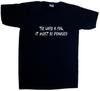 The Liver Is Evil It Must Be Punis Funny V-Neck T-Shirt
