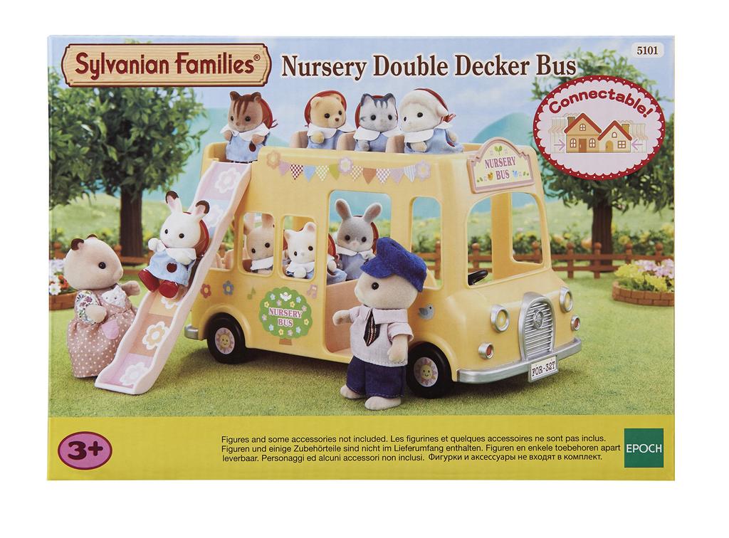 Sylvanian Families Nursery Double Decker Bus 5101 [Parallel Import]