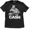 Koszulka męska Johnny Cash - Oficjalne zdjęcie Jima Marshalla / Mug Shot Merch zespołu - Koszulka country dla chłopaka