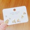 2025 S925 Sterling Silver Stud Earrings: Women's Light Luxury Cold Style Niche Metal Design