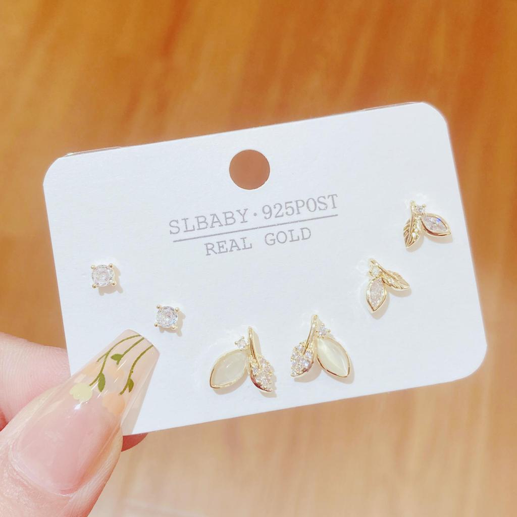 2025 S925 Sterling Silver Stud Earrings: Women's Light Luxury Cold Style Niche Metal Design